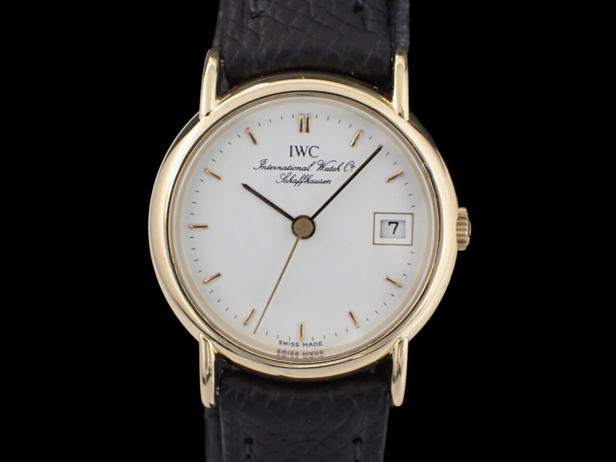 IWC Portofino Ladies IW4531 IWC Portofino Ladies ポートフィノ レディース IW4531 18Kイエローゴールド クォーツ ホワイト文字盤 1994年製