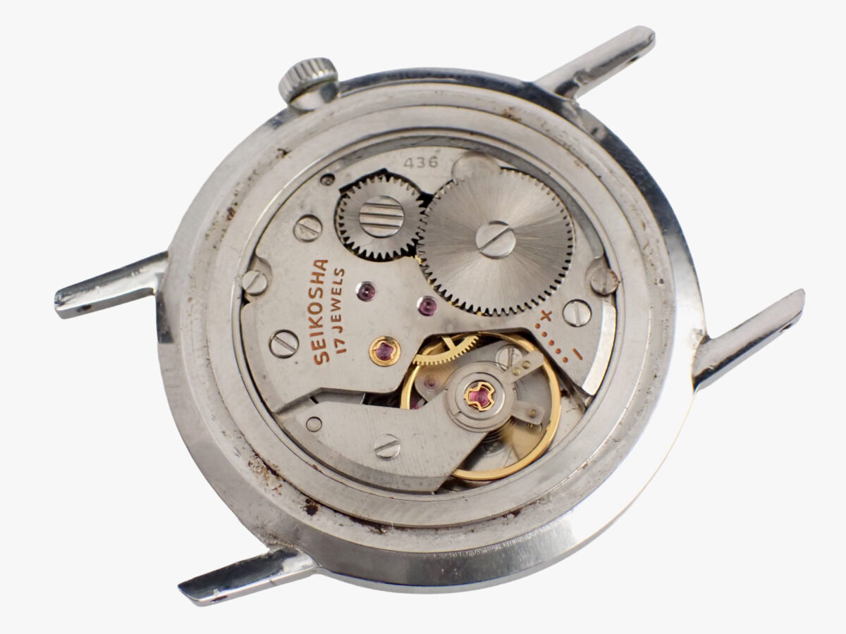 001 SEIKO Sportsman Diashock セイコー スポーツマン ダイアショック17 Ref.15019E Cal.436 手巻き 1961年製