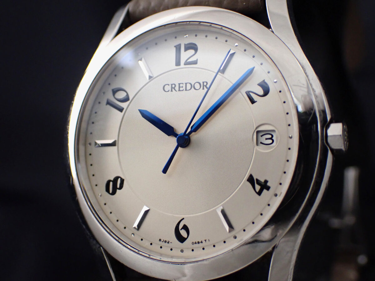 SEIKO Credor セイコー クレドール GCAX041 8J82-0AA0 淡いゴールド文字盤 アラビア数字