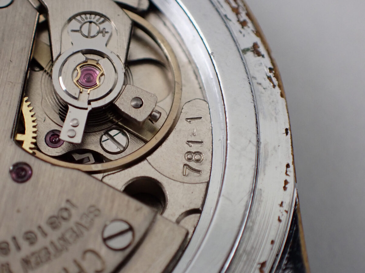 002 TISSOT Stylist ティソ スタイリスト 41/42100-01 黒マット文字盤 Cal.781-1 手巻き ヴィンテージ