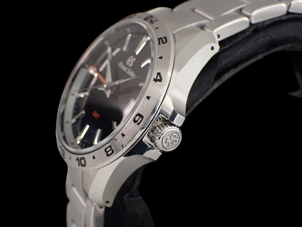 002 Grand Seiko グランドセイコー スポーツコレクション SBGN003 9FクオーツGMT ブラック文字盤 マスターショップ限定モデル