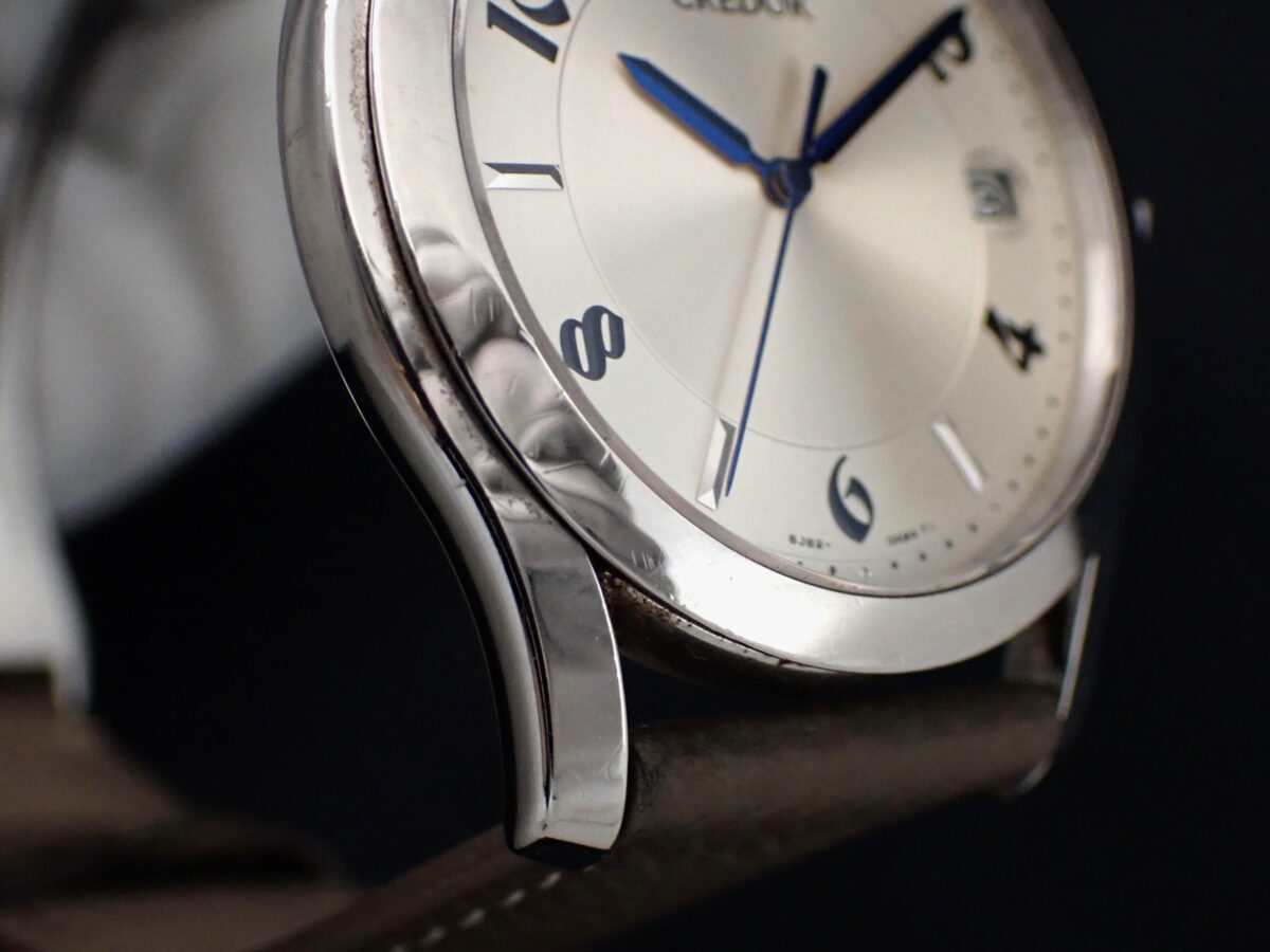 005 SEIKO Credor セイコー クレドール GCAX041 8J82-0AA0 淡いゴールド文字盤 アラビア数字
