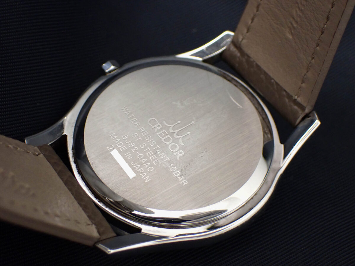 006 SEIKO Credor セイコー クレドール GCAX041 8J82-0AA0 淡いゴールド文字盤 アラビア数字
