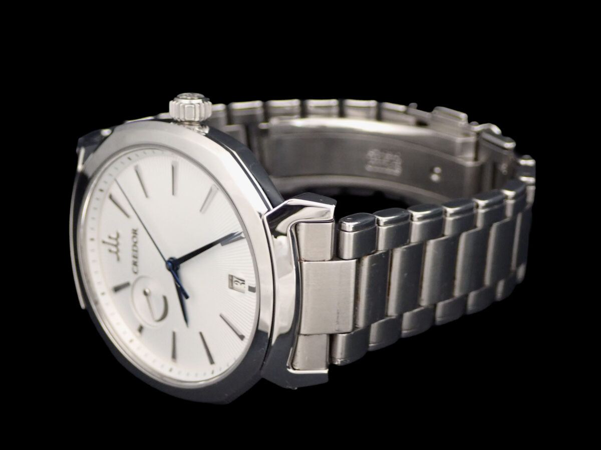 007 SEIKO Credor Linealx Spring Drive セイコー クレドール リネアルクス GCLH979 スプリングドライブ ホワイト文字盤