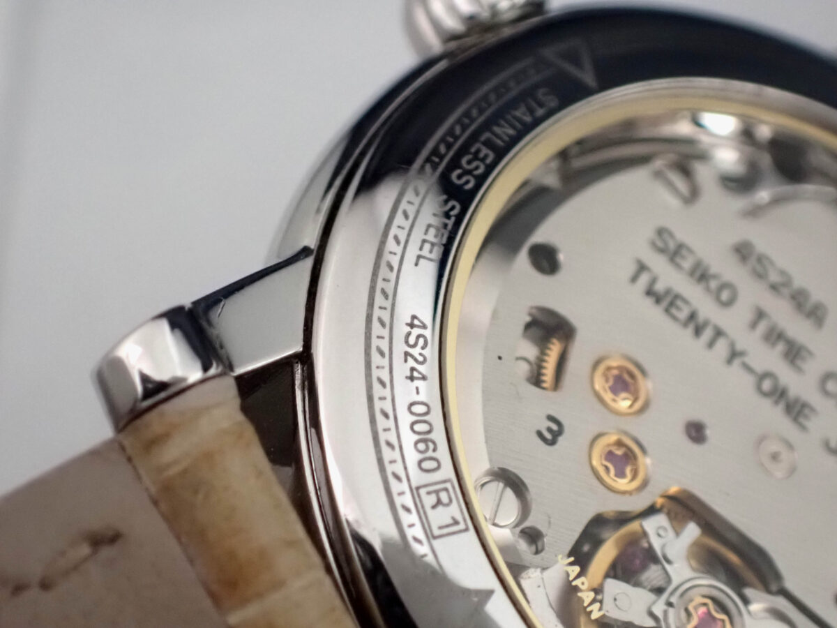 008 SEIKO Laurel セイコー ローレル 4S24-0060 シルバーグレー文字盤 手巻き