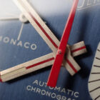 009 HEUER Monaco Blue Dial ホイヤー モナコ Ref.1533B ブルー文字盤 Cal.15 自動巻クロノグラフ 革ベルト