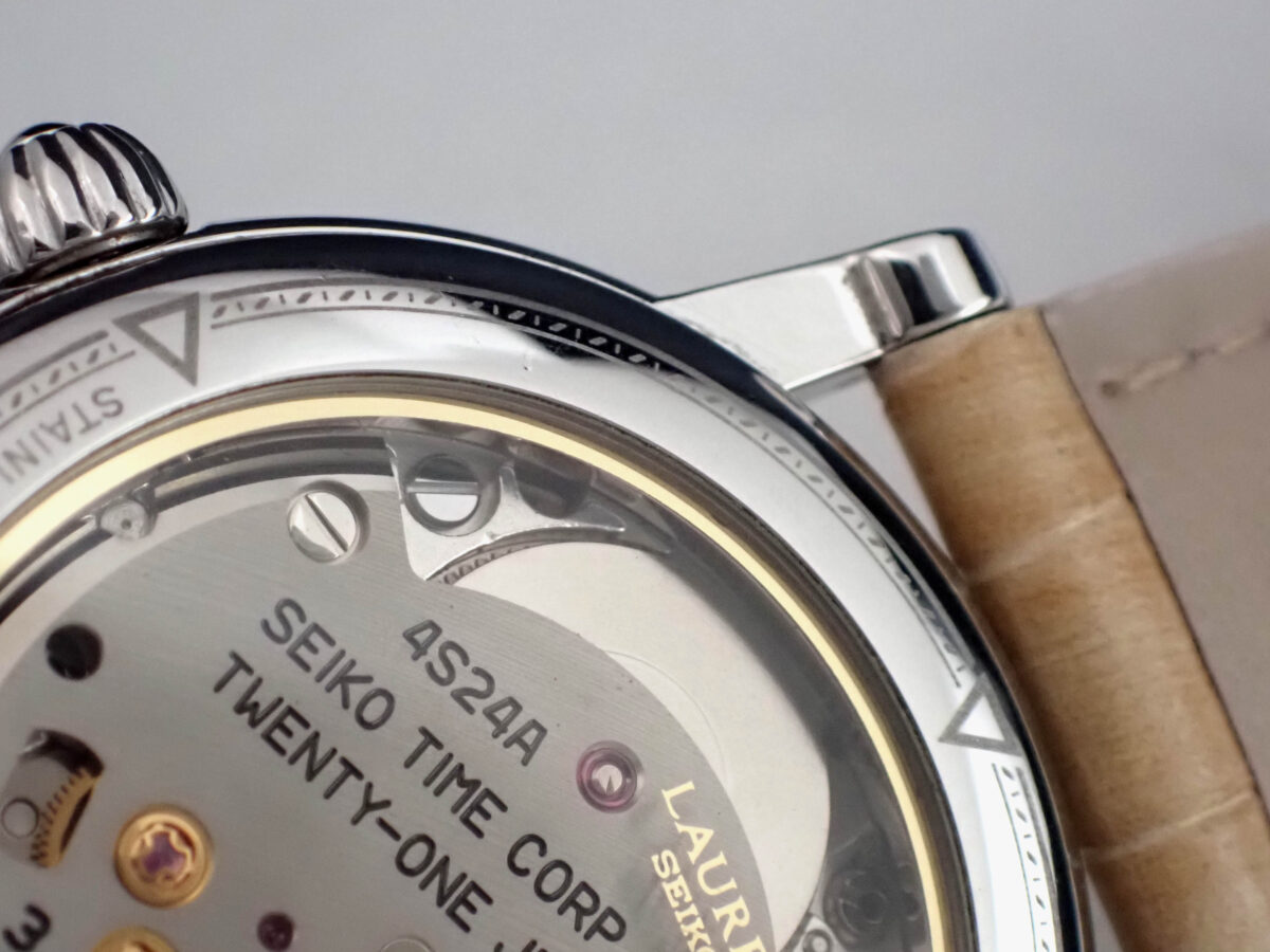 009 SEIKO Laurel セイコー ローレル 4S24-0060 シルバーグレー文字盤 手巻き