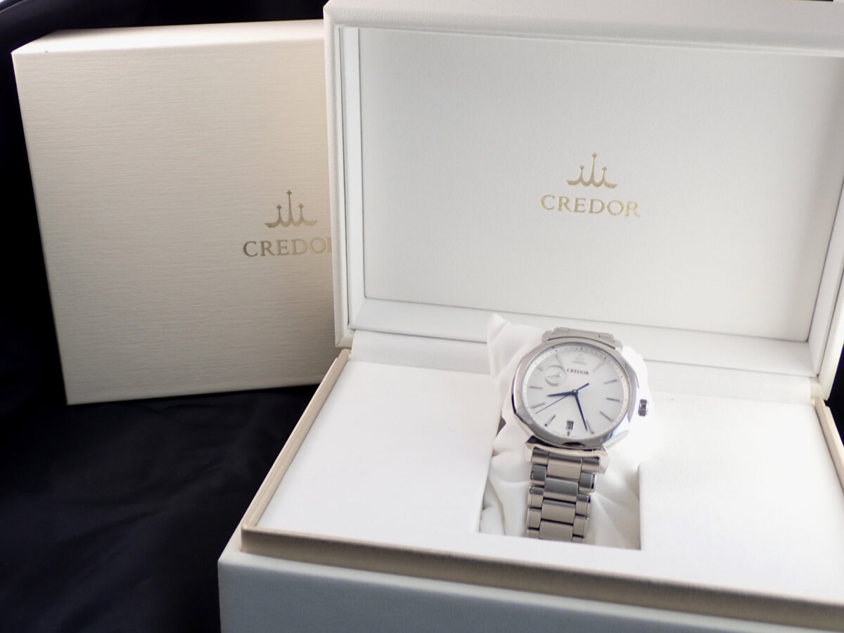 009 SEIKO Credor Linealx Spring Drive セイコー クレドール リネアルクス GCLH979 スプリングドライブ ホワイト文字盤