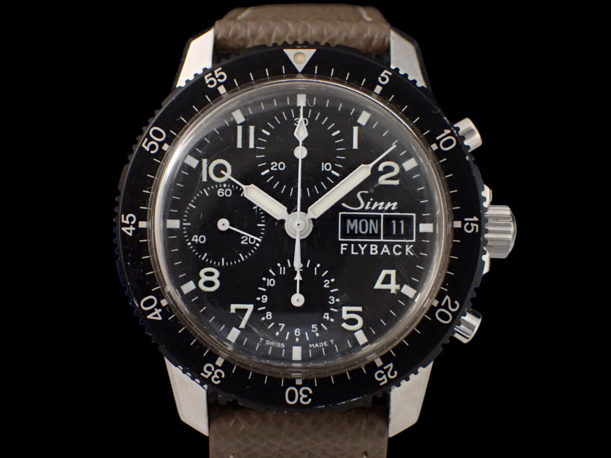 Sinn 103 St SRS Flyback Chronograph Sinn 103 St SRS Flyback ジン 103 St SRS フライバック クロノグラフ トリチウム 1999年頃 ETA/Valjoux 7750
