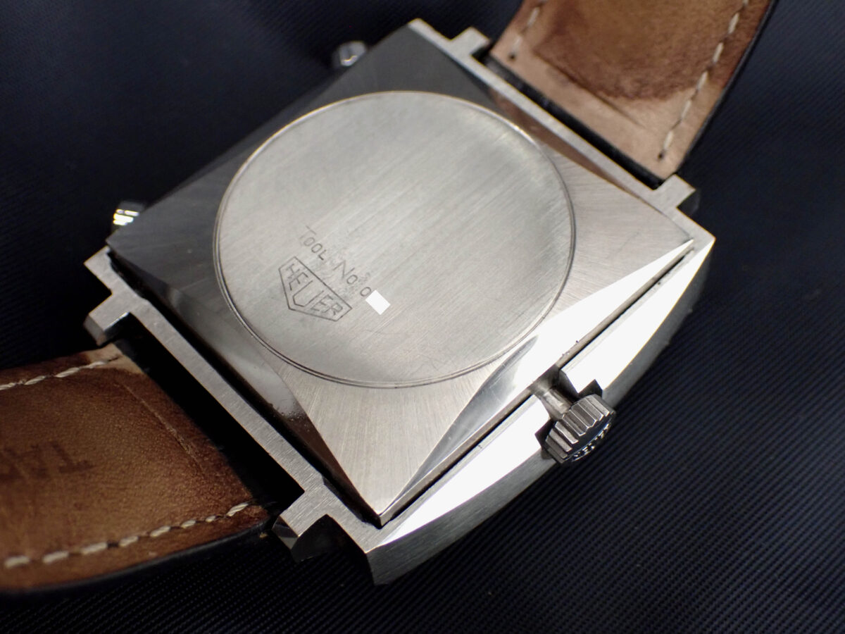 011 HEUER Monaco Blue Dial ホイヤー モナコ Ref.1533B ブルー文字盤 Cal.15 自動巻クロノグラフ 革ベルト