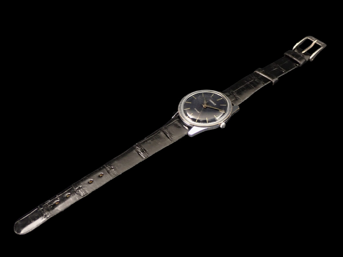 012 TISSOT Stylist ティソ スタイリスト 41/42100-01 黒マット文字盤 Cal.781-1 手巻き ヴィンテージ