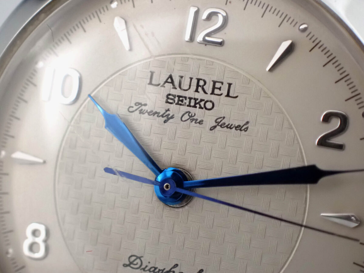 012 SEIKO Laurel セイコー ローレル 4S24-0060 シルバーグレー文字盤 手巻き