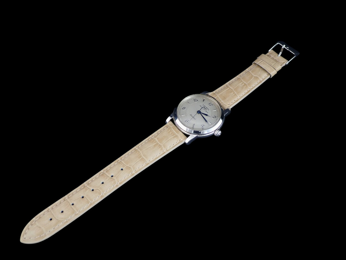 015 SEIKO Laurel セイコー ローレル 4S24-0060 シルバーグレー文字盤 手巻き
