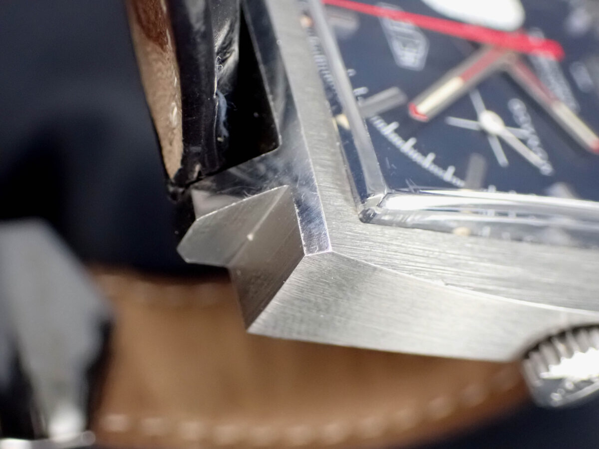 018 HEUER Monaco Blue Dial ホイヤー モナコ Ref.1533B ブルー文字盤 Cal.15 自動巻クロノグラフ 革ベルト