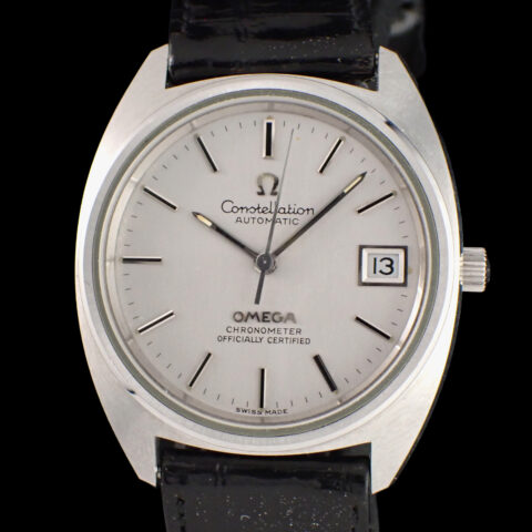 OMEGA Constellation ST168.0056 OMEGA Constellation オメガ コンステレーション ST168.0056 シルバー文字盤 自動巻クロノメーター 箱・ギャラ付き 1977年 デットストック級