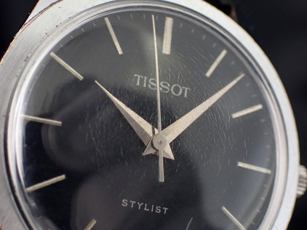 TISSOT Stylist ティソ スタイリスト 41/42100-01 黒マット文字盤 Cal.781-1 手巻き ヴィンテージ