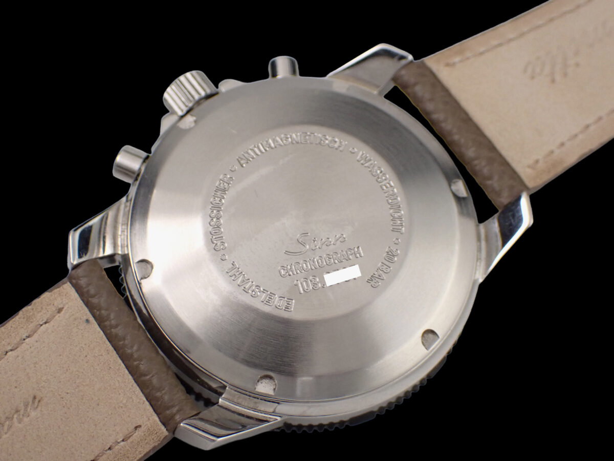 04 Sinn 103 St SRS Flyback ジン 103 St SRS フライバック クロノグラフ トリチウム 1999年頃 ETA/Valjoux 7750