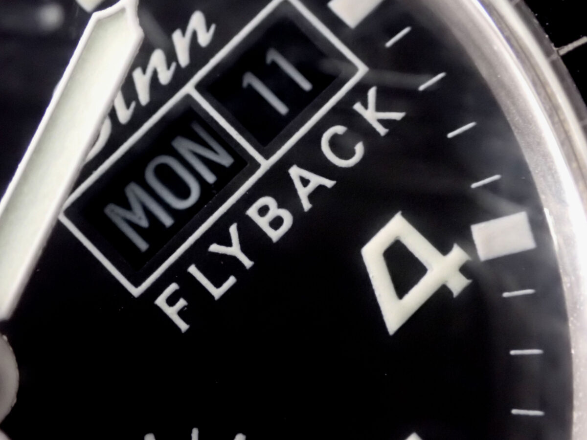 08 Sinn 103 St SRS Flyback ジン 103 St SRS フライバック クロノグラフ トリチウム 1999年頃 ETA/Valjoux 7750