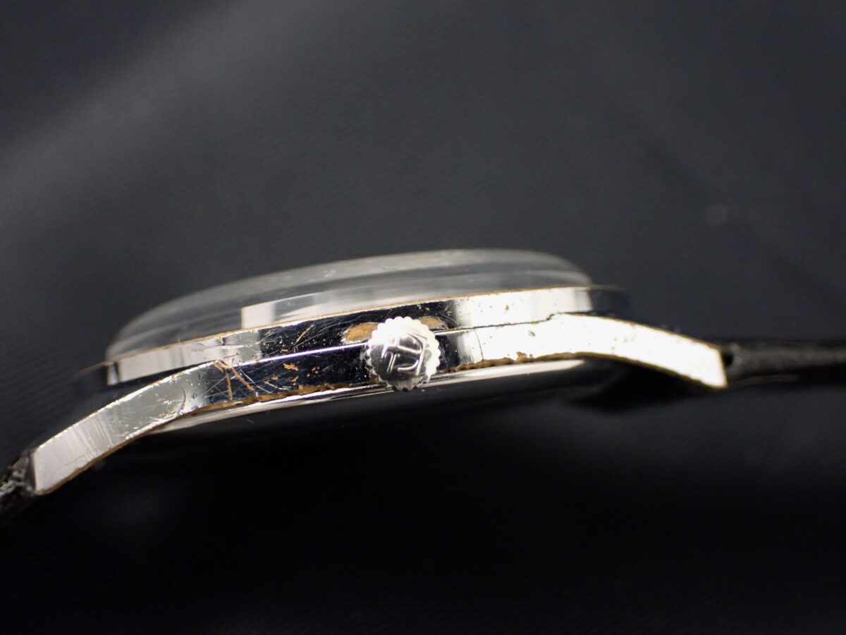 09 TISSOT Stylist ティソ スタイリスト 41/42100-01 黒マット文字盤 Cal.781-1 手巻き ヴィンテージ