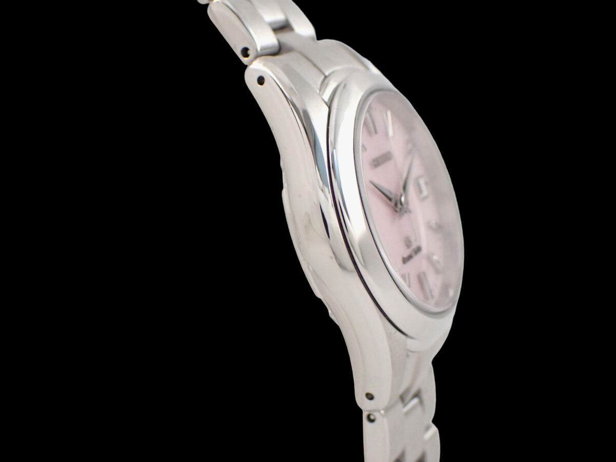003 SEIKO Grand Seiko グランドセイコー STGF067 レディースクオーツ ピンクシェル文字盤
