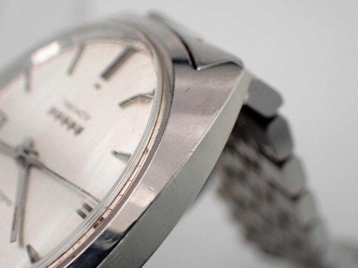 004 LONGINES Admiral 5 Star ロンジン アドミラル ファイブスター Ref.8642 Cal.506 1971年製 シルバー文字盤 純正ブレス付き