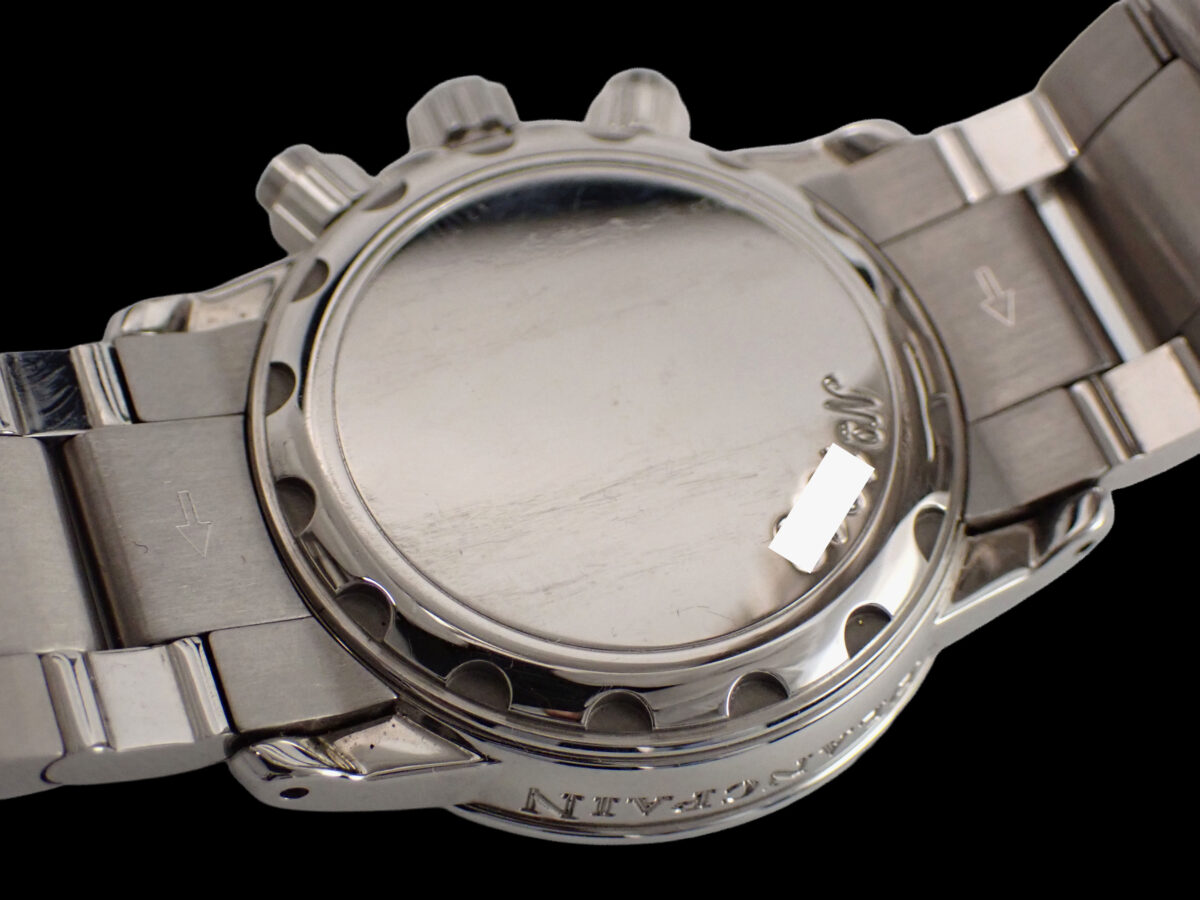 004 BLANCPAIN Leman Flyback Chronograph ブランパン レマン フライバック クロノグラフ 2385F-1144B-71 ホワイトシェル文字盤