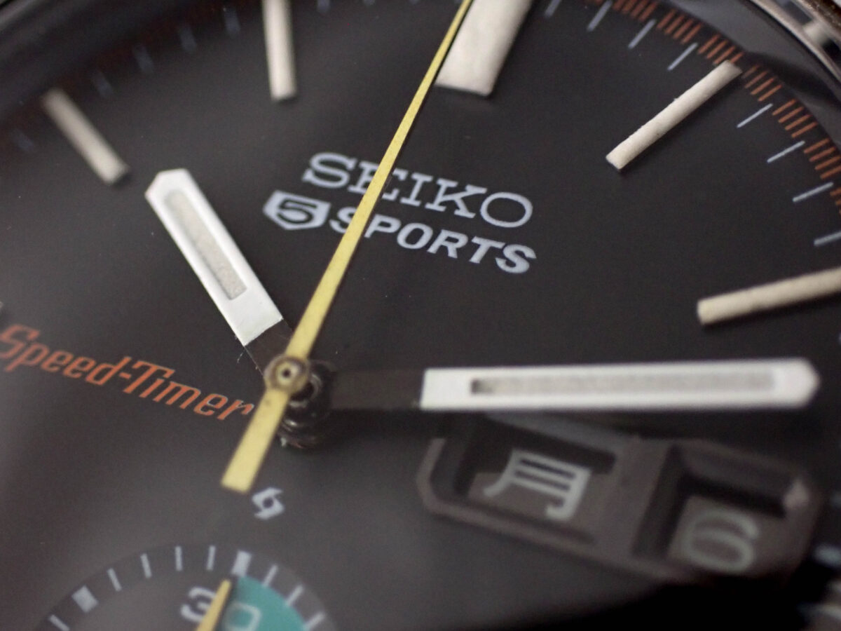 006 SEIKO 5 Sports Speed-Timer Chronograph セイコー 5スポーツ スピードタイマー クロノグラフ 6139-8002 1971年製