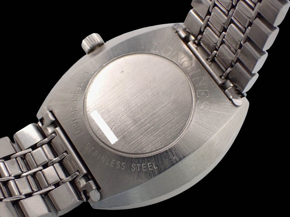 010 LONGINES Admiral 5 Star ロンジン アドミラル ファイブスター Ref.8642 Cal.506 1971年製 シルバー文字盤 純正ブレス付き