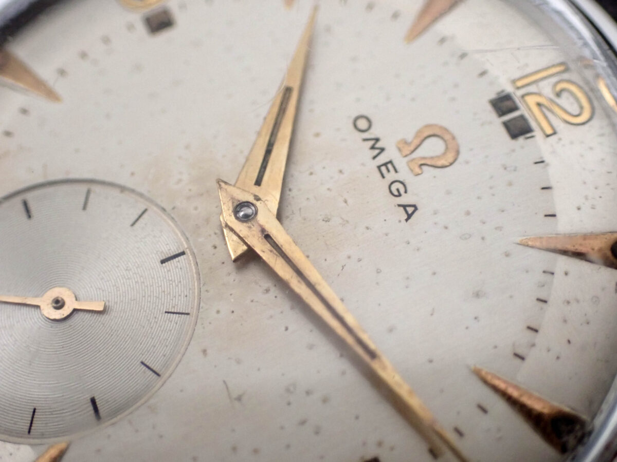 011 OMEGA Vintage Small Seconds オメガ ヴィンテージ Ref.2639-2 Cal.265 スモールセコンド パティナ文字盤 1950年頃