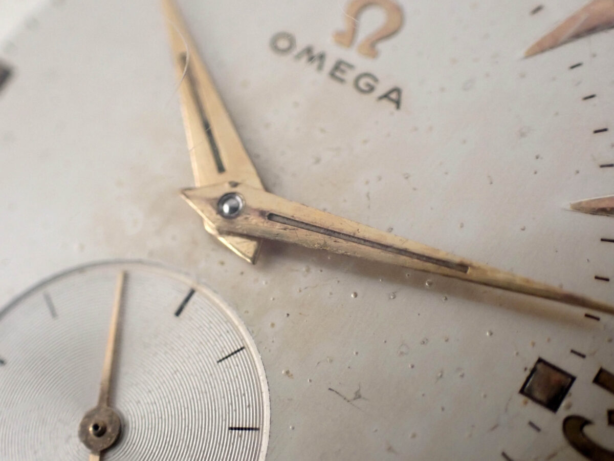 013 OMEGA Vintage Small Seconds オメガ ヴィンテージ Ref.2639-2 Cal.265 スモールセコンド パティナ文字盤 1950年頃