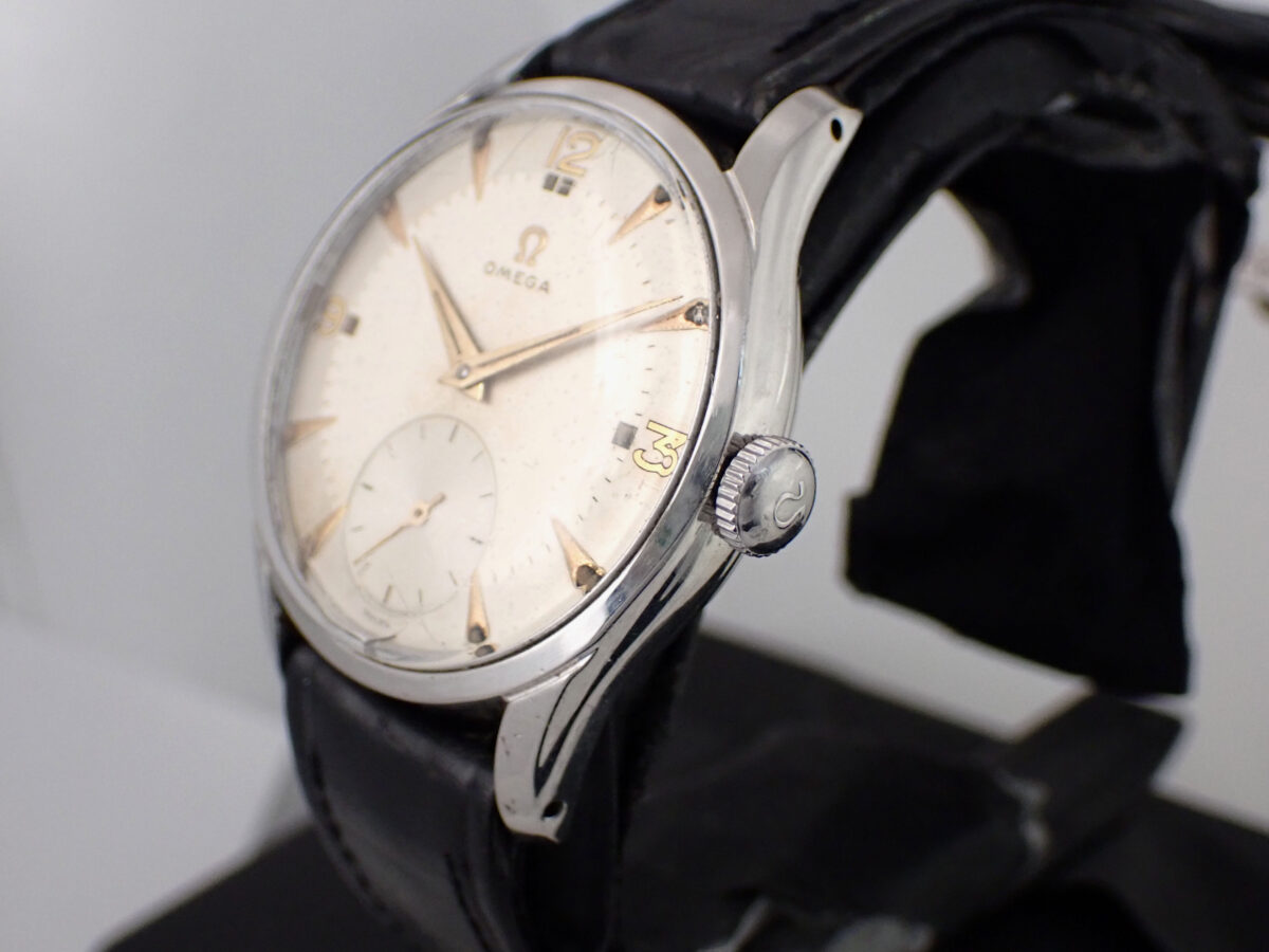 02 OMEGA Vintage Small Seconds オメガ ヴィンテージ Ref.2639-2 Cal.265 スモールセコンド パティナ文字盤 1950年頃