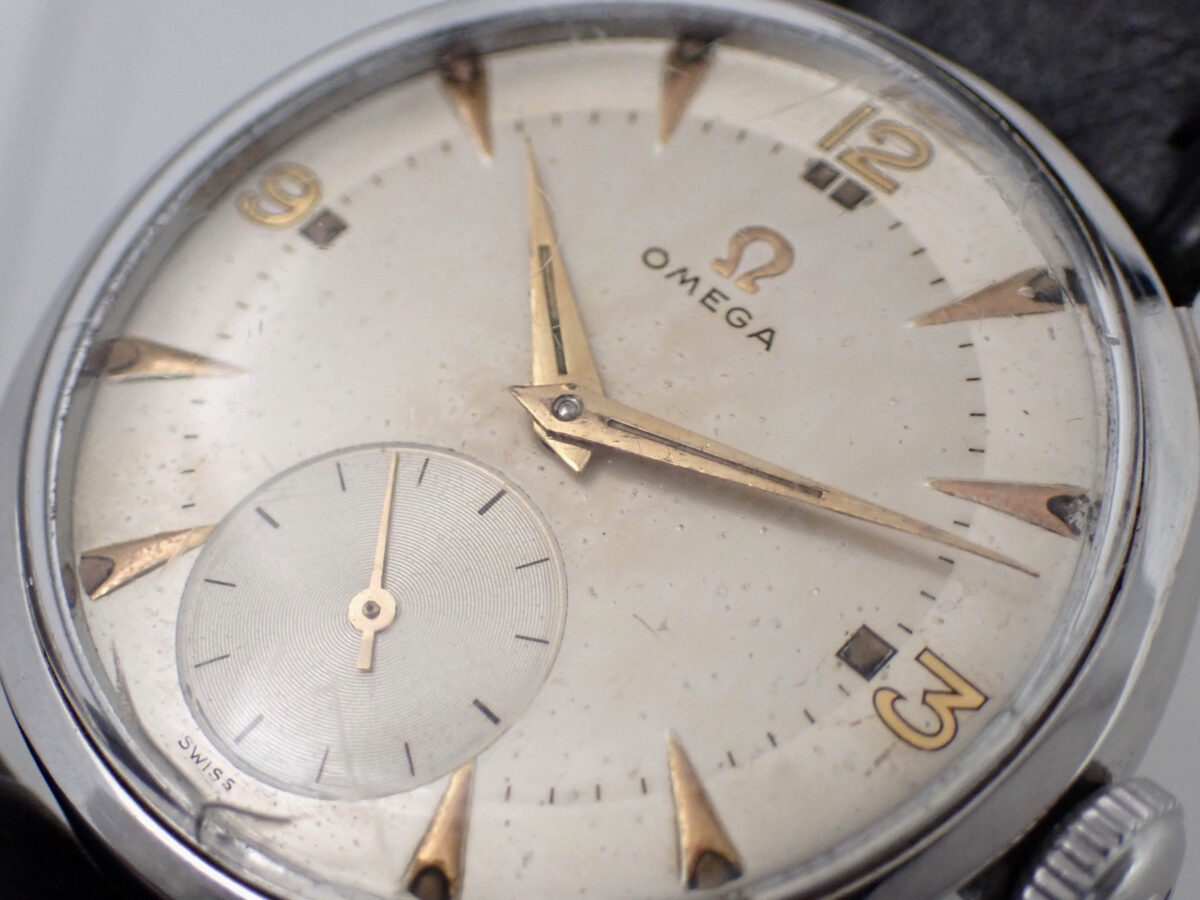 07 OMEGA Vintage Small Seconds オメガ ヴィンテージ Ref.2639-2 Cal.265 スモールセコンド パティナ文字盤 1950年頃