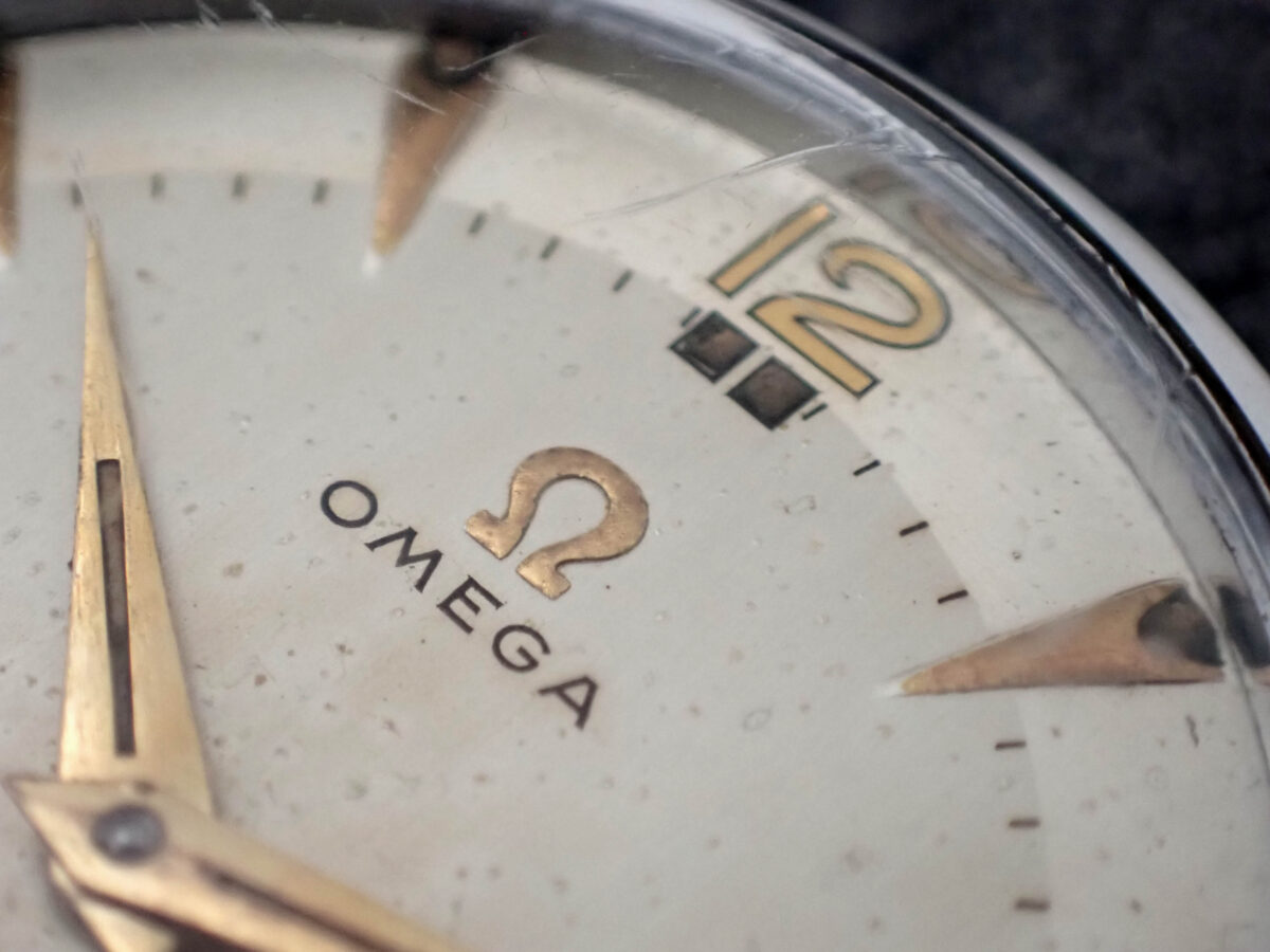 08 OMEGA Vintage Small Seconds オメガ ヴィンテージ Ref.2639-2 Cal.265 スモールセコンド パティナ文字盤 1950年頃
