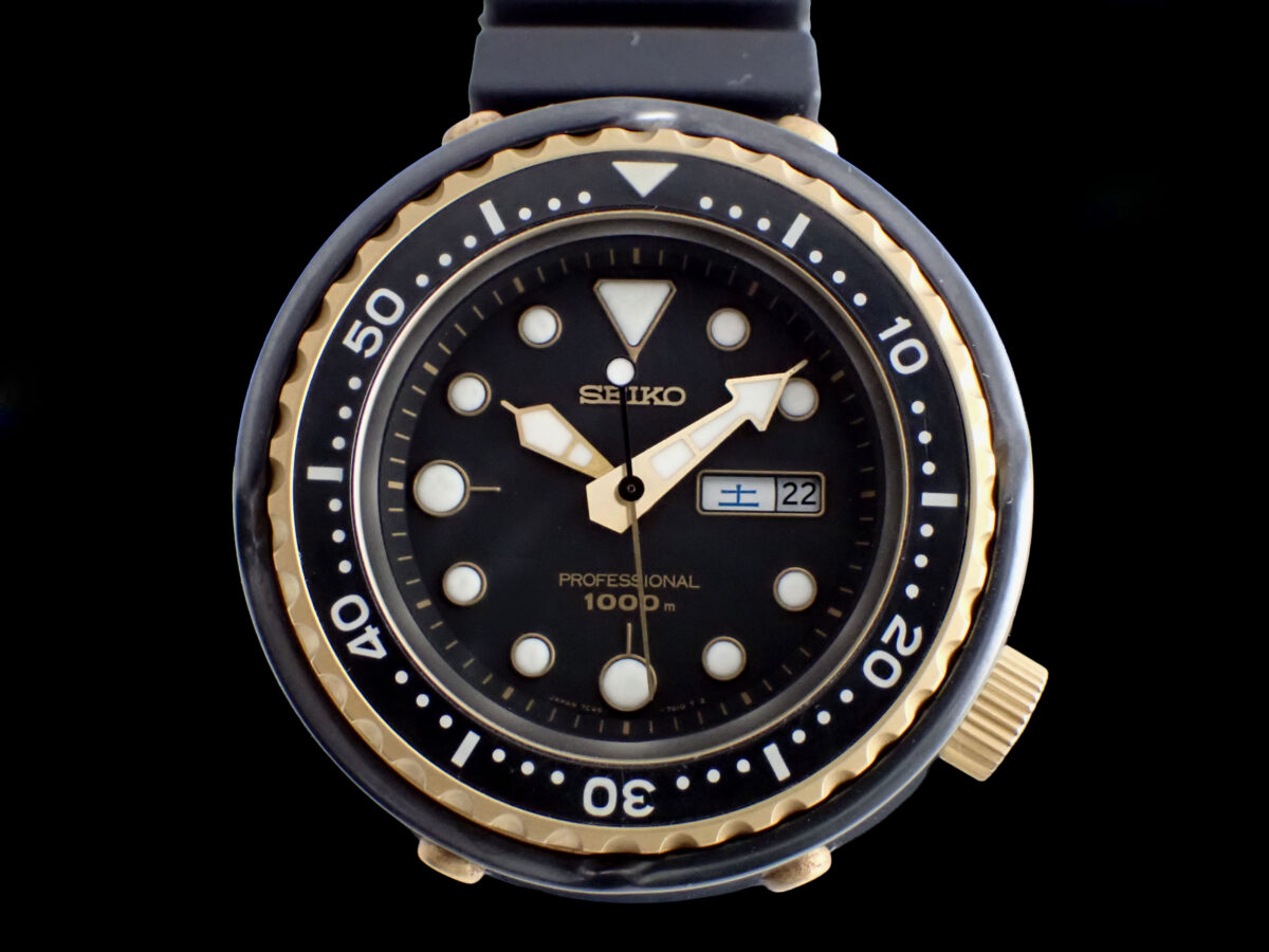 SSBS018 SEIKO Professional Diver’s 1000m “Golden Tuna” セイコー プロフェッショナルダイバー 1000m SSBS018/7C46-7009 ゴールデンツナ 1991年11月製 メーカーオーバーホール済み
