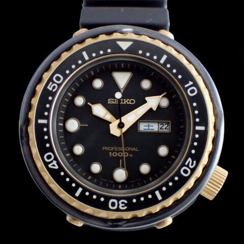 SSBS018 SEIKO Professional Diver’s 1000m “Golden Tuna” セイコー プロフェッショナルダイバー 1000m SSBS018/7C46-7009 ゴールデンツナ 1991年11月製 メーカーオーバーホール済み