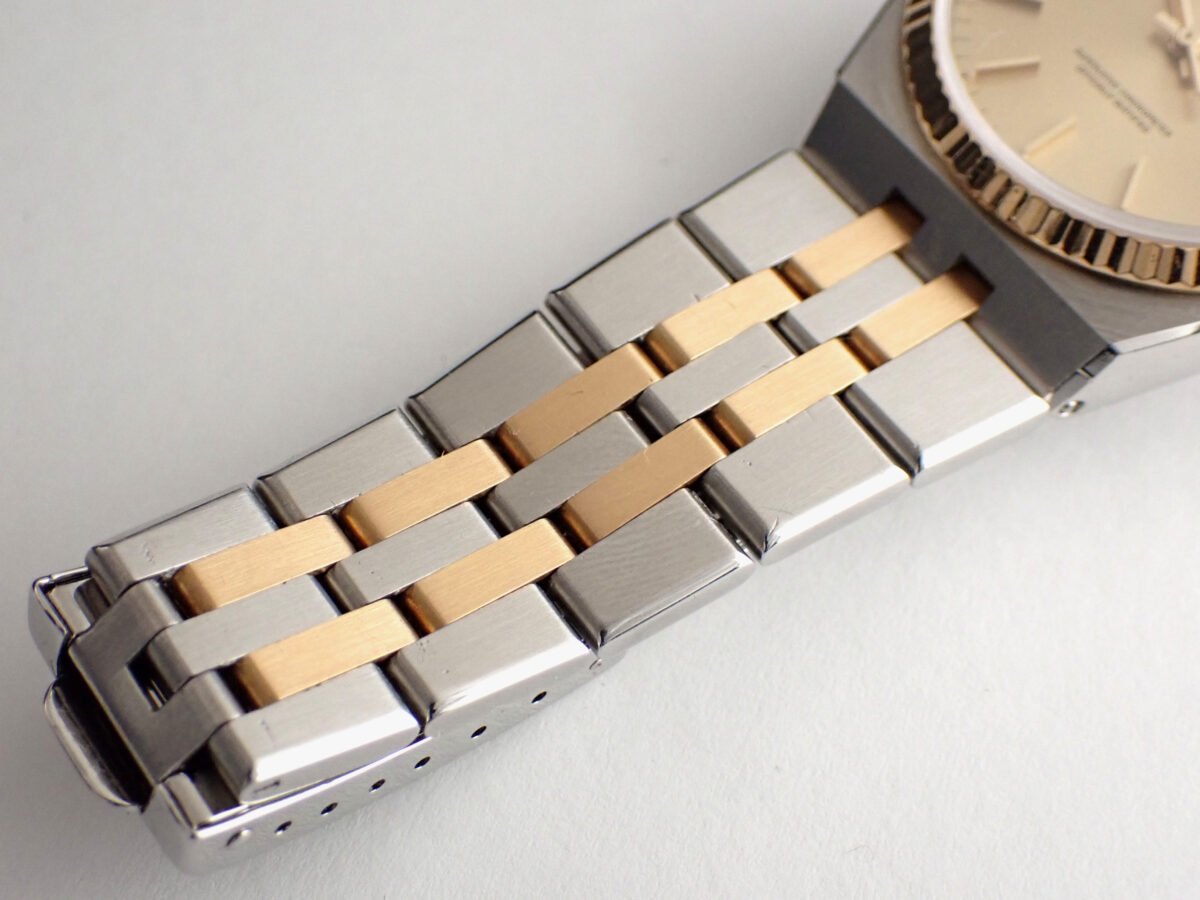 008 ROLEX Oysterquartz Datejust ロレックス オイスタークォーツ デイトジャスト Ref.17013 シャンパン文字盤 1985年製 ギャランティー・日本ロレックス修理明細付き