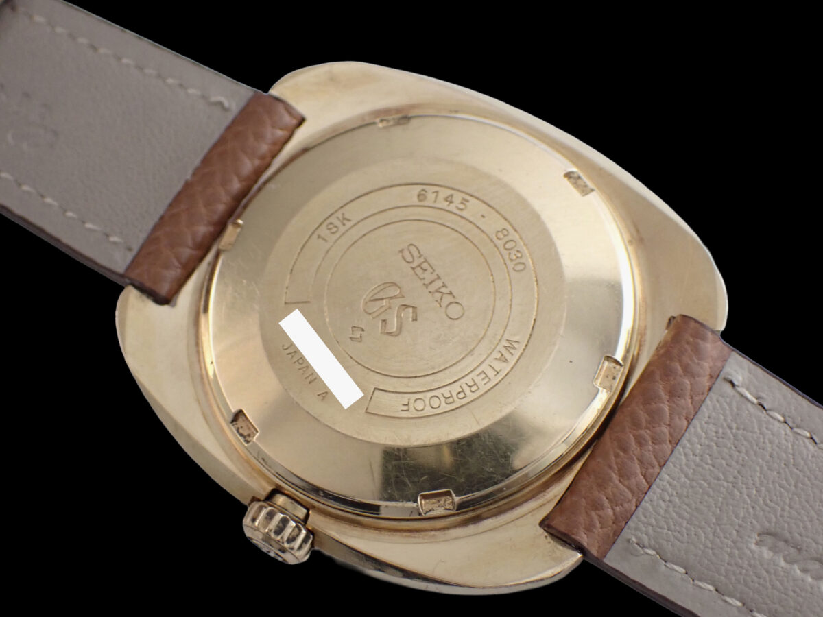 08 SIKO Grand Seiko Hammered-Texture Finish & Starlight Dial グランドセイコー 61GS 6145-8030 1970年製 18金無垢 槌目仕上げ スターライトダイヤル