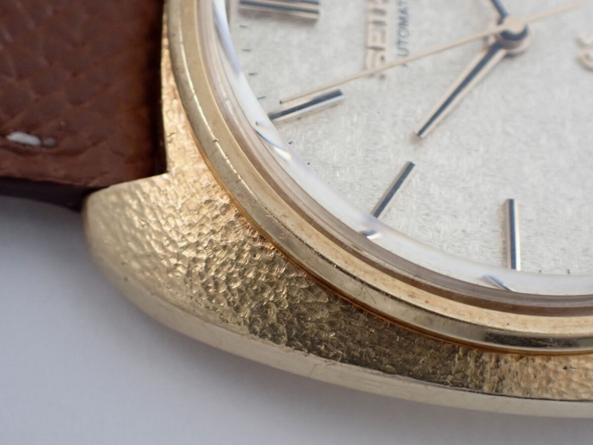 11 SIKO Grand Seiko Hammered-Texture Finish & Starlight Dial グランドセイコー 61GS 6145-8030 1970年製 18金無垢 槌目仕上げ スターライトダイヤル