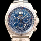 breitling-b2-a42362-utc-02-dial BREITLING B-2 UTC Module, Fighter Bracelet ブライトリング B-2 A42362 UTCモジュール付き ファイターブレスレット 自動巻きクロノグラフ