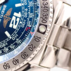 breitling-b2-a42362-utc-12-bezel-detail BREITLING B-2 UTC Module, Fighter Bracelet ブライトリング B-2 A42362 UTCモジュール付き ファイターブレスレット 自動巻きクロノグラフ