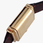 yves-saint-laurent-reverso-08-case-side Yves Saint Laurent Reversible “Reverso“ イヴ・サンローラン レベルソ Ref.2175 1970年代頃 18Kイエローゴールド無垢 リバーシブル 手巻き